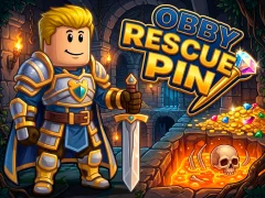 თამაში Obby Rescue Pin ონლაინ