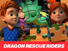 თამაში Dragon Rescue Riders Jigsaw Puzzle ონლაინ