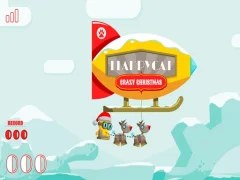 თამაში FlappyCat Crazy Christmas ონლაინ