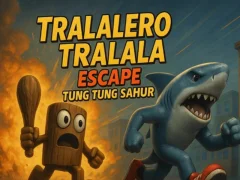 თამაში Tralalero Tralala escape Tung Tung Sahur ონლაინ