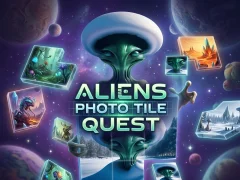 თამაში Aliens Photo Tile Quest ონლაინ