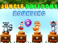 თამაში Jungle balloons rounding ონლაინ
