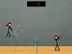თამაში Stick Figure Badminton 2 ონლაინ