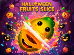 თამაში Halloween Fruits Slice ონლაინ