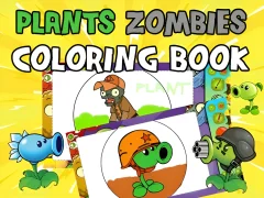 თამაში Plants vs Zombies Coloring ონლაინ