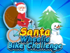 თამაში Santa Wheelie Bike Challenge ონლაინ