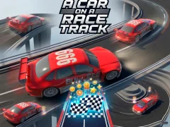 თამაში A Car on a Race Track ონლაინ