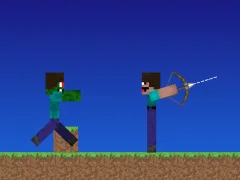 თამაში Noob vs Pro But Archers Minecraft ონლაინ