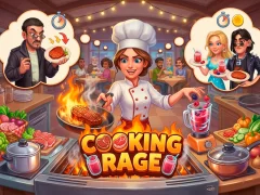 თამაში Cooking Rage ონლაინ