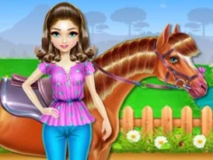 თამაში Horse Care and Riding ონლაინ