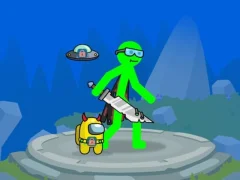 თამაში Stickman Mega Boss Battles! ონლაინ