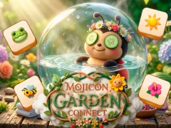 თამაში Mojicon Garden Connect ონლაინ
