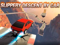 თამაში Slippery Descent By Car ონლაინ