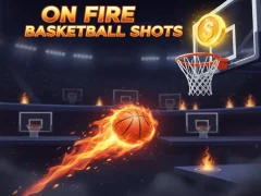 თამაში On Fire Basketball Shots ონლაინ