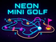 თამაში Neon Mini Golf ონლაინ