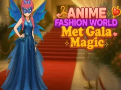 თამაში Anime Fashion World Met Gala Magic ონლაინ