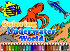 თამაში Coloring Underwater World ონლაინ