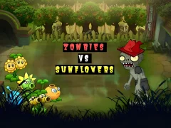 თამაში Zombies vs. Sunflowers ონლაინ