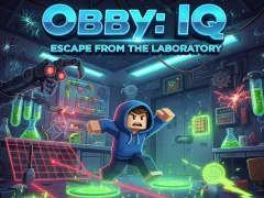თამაში Obby: IQ Escape from the Laboratory ონლაინ