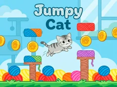 თამაში Jumpy Cat ონლაინ