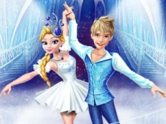 თამაში Elsa and Jack Ice Ballet Show ონლაინ