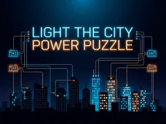 თამაში Light the City Power Puzzle ონლაინ