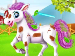 თამაში Baby Taylor Cute Pony Care ონლაინ