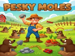 თამაში Pesky Moles ონლაინ