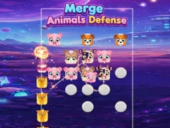 თამაში Merge Animals Defence ონლაინ