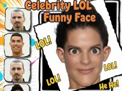 თამაში Celebrity LOL Funny Face ონლაინ