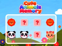 თამაში Cute Animals Memory ონლაინ