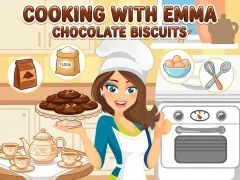 თამაში Cooking with Emma Chocolate Biscuits ონლაინ