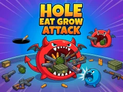 თამაში Hole Eat Grow Attack ონლაინ