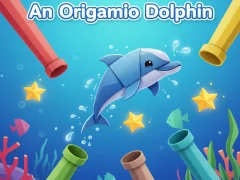 თამაში An origami dolphin ონლაინ