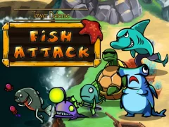თამაში Tower defense: Fish attack ონლაინ