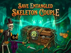 თამაში Save Entangled Skeleton Couple ონლაინ
