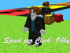 თამაში Speed per Click: Obby ონლაინ