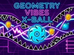 თამაში Geometry Vibes X-Ball ონლაინ