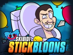 თამაში Skibidi Stick Bloons ონლაინ