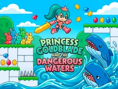 თამაში Princess Goldblade and the Dangerous Waters ონლაინ