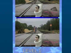 თამაში Skibidi Toilet Five Difference 2 ონლაინ