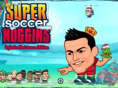 თამაში Super Soccer Noggins Xmas Edition ონლაინ