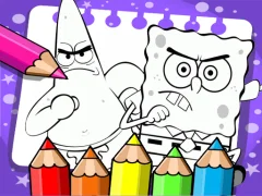 თამაში Sponge Bob Coloring Book ონლაინ