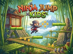 თამაში Ninja Jump Kids ონლაინ