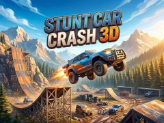 თამაში Stunt Car Crash 3D ონლაინ