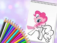 თამაში Cute Pony Coloring Book ონლაინ