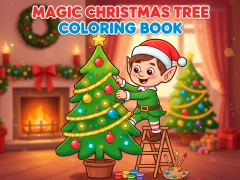 თამაში Magic Christmas Tree Coloring Book ონლაინ