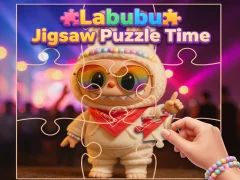 თამაში Labubu Jigsaw Puzzle Time ონლაინ