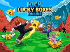 თამაში Kick Lucky Boxes Online ონლაინ