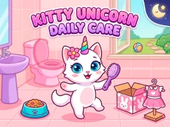 თამაში Kitty Unicorn Daily Care ონლაინ